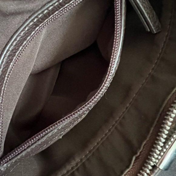 Liz Claiborne Brown Quilted Shoulder Bag - Picture 6 of 8